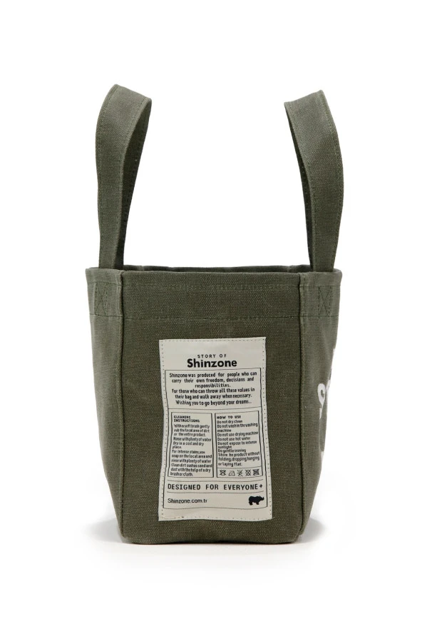 Kadın S+Bag Gündelik Geniş Yeşil Çanta - 3