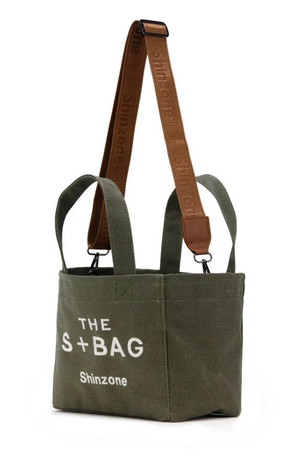 Kadın S+Bag Gündelik Geniş Yeşil Çanta - 4