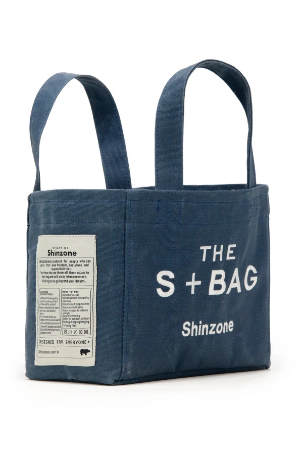 Kadın S+Bag Gündelik Geniş Mavi Çanta - 2