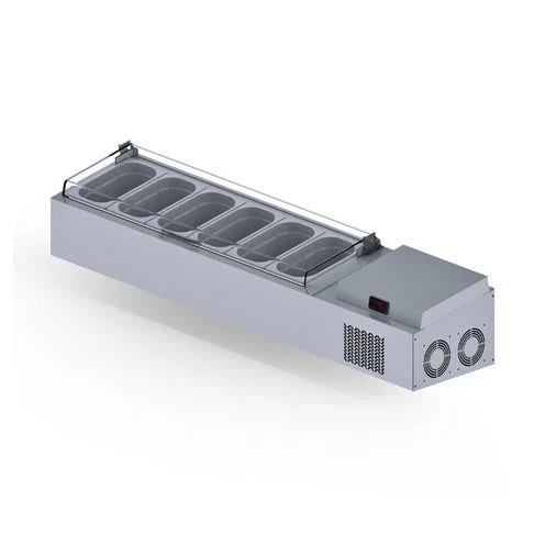 Iceinox Set Üstü Saladbar Pleksi Kapak GN 1/4-150: 6 Adet - 2