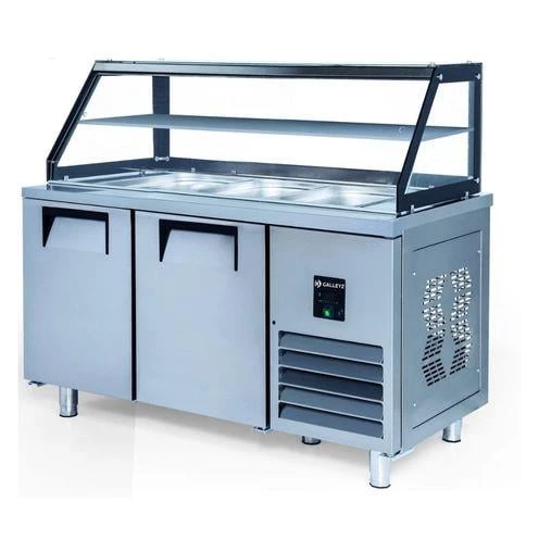 Iceinox Servis Buzdolabı 330 Lt 2 Kapılı Camlı