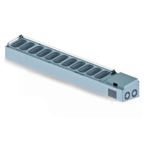 Iceinox Set Üstü Saladbar Pleksi Kapak GN 1/4-150: 11 Adet - 3