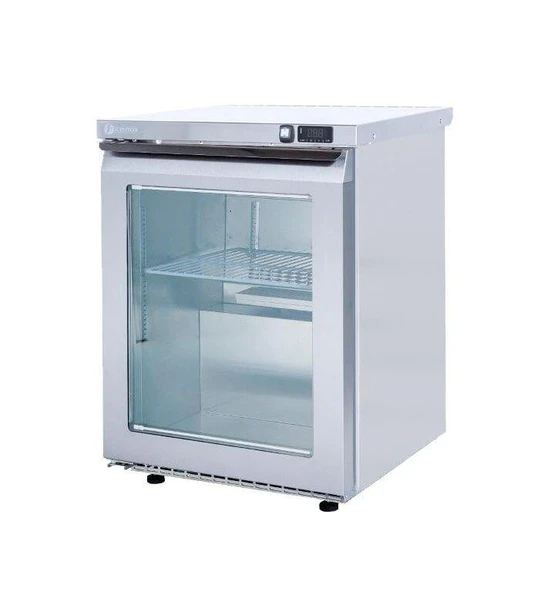 Iceinox Tezgah Altı Mini Buzdolabı Cam Kapılı 140 Lt ürün görseli 1