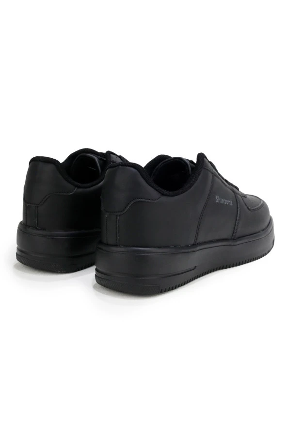 Erkek Günlük Ortabetik Snekars Siyah Füme Spor Ayakkabı - 3