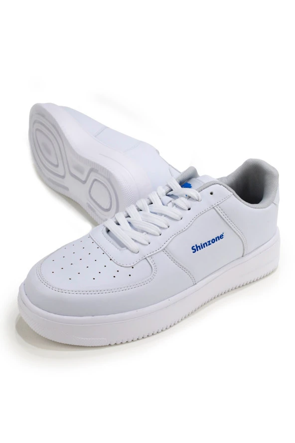 Erkek Günlük Ortabetik Snekars Beyaz Saks Spor Ayakkabı - 5