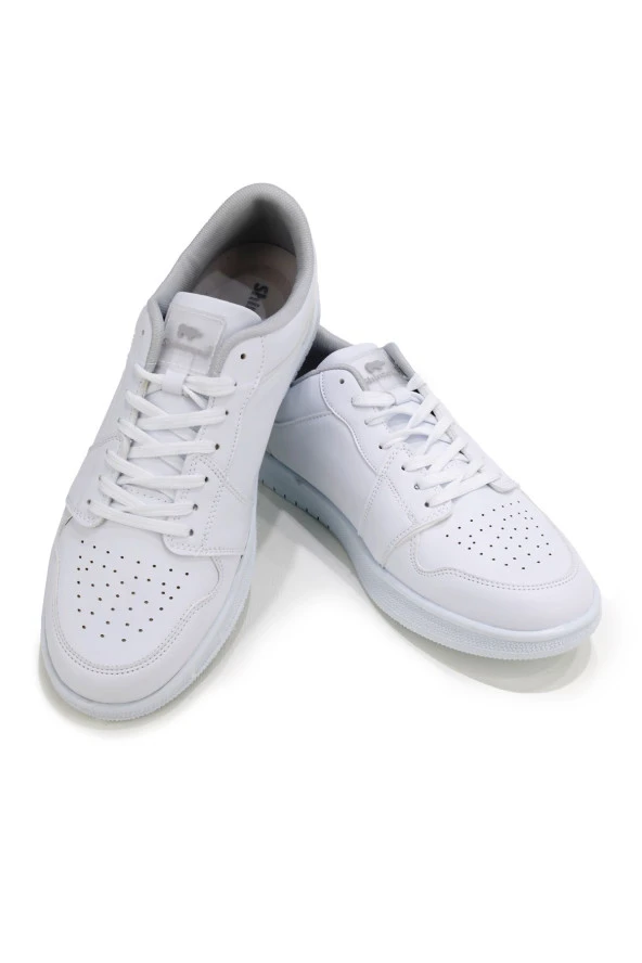 Erkek Yazlık Comfort Sneakers Beyaz Buz Spor Ayakkabı - 4