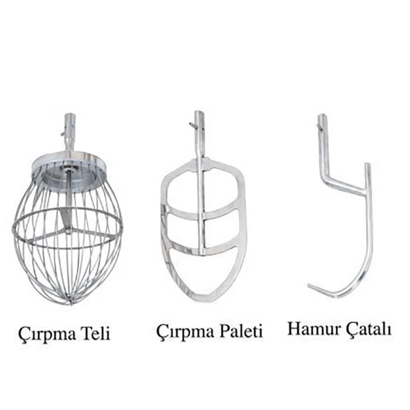 Bosfor Hız Kontrollü 40 Litre Planet Mikser 220 Volt - Resim 4