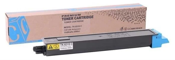 Tonersepeti Kyocera TK-8315 Mavi Muadil Fotokopi Toner