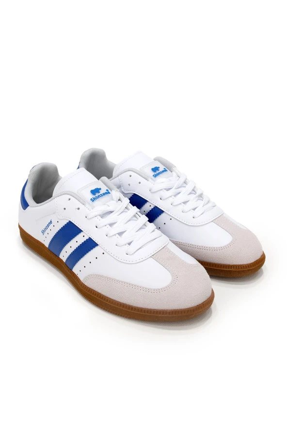 Erkek Günlük Bağcıklı Beyaz Saks Spor Ayakkabı - 2