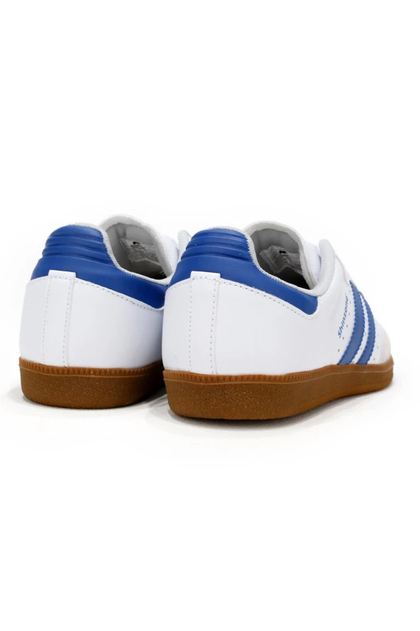 Erkek Günlük Bağcıklı Beyaz Saks Spor Ayakkabı - 4