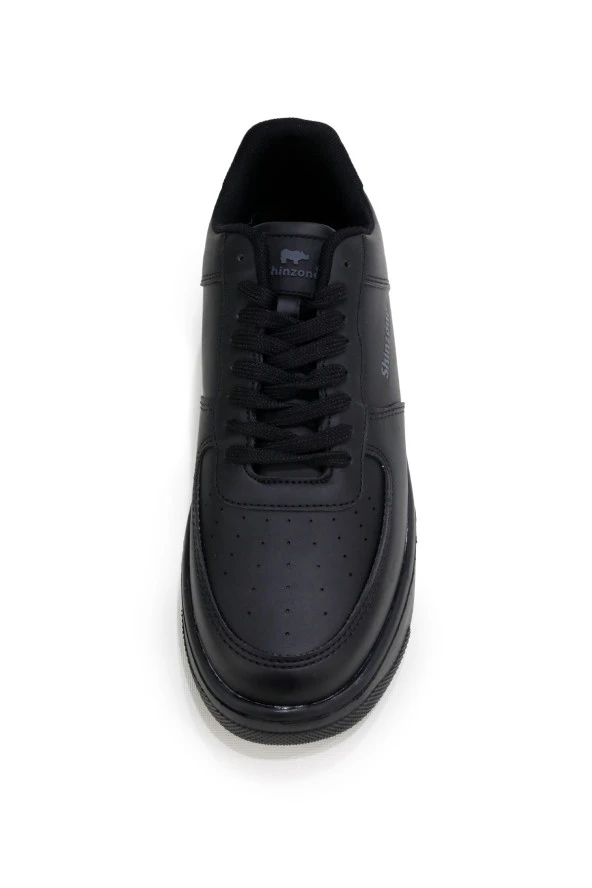 Kadın Günlük Yüksek Tabanlı Siyah Füme Spor Ayakkabı - 7