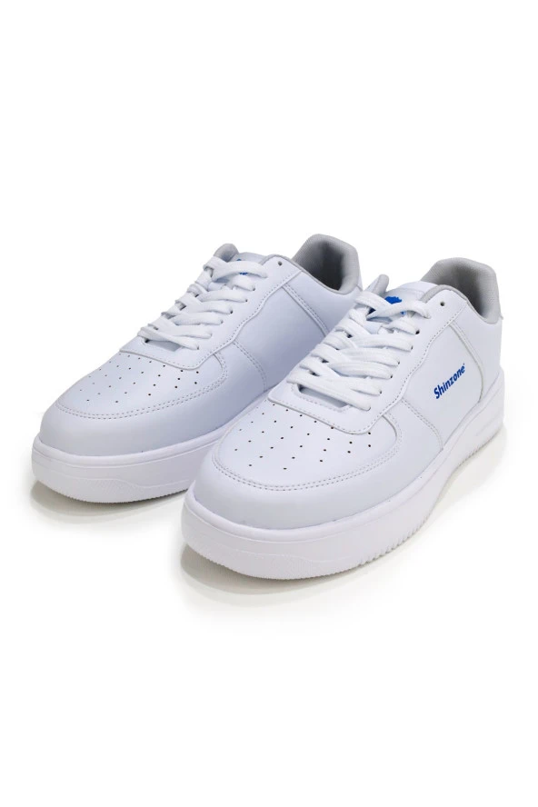Kadın Günlük Yüksek Tabanlı Beyaz Saks Spor Ayakkabı - 2