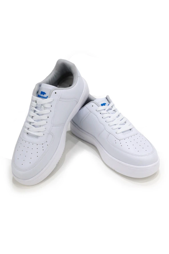 Kadın Günlük Yüksek Tabanlı Beyaz Saks Spor Ayakkabı - 5