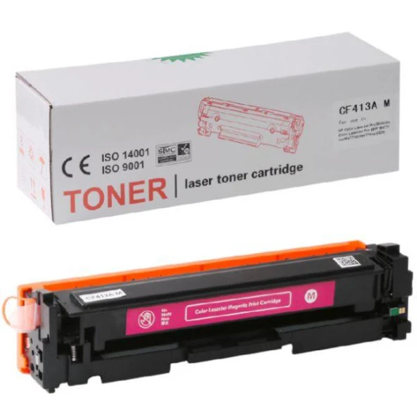 HP Uyumlu CF413A (410A) & CANON Uyumlu CRG-046M Toner KIRMIZI