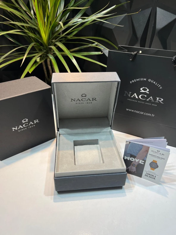 Nacar Bileklik Hediyeli Fonksiyonlu Sapphire Camlı 10 Atm 2Yıl Garantili Erkek Kol Saati 298316EKM - Resim 6