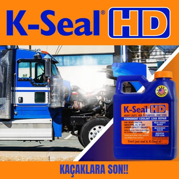 K-Seal HD Çok Amaçli Sivi Sogutma Sivisi Radyatör Kaçak Kalici Onarim 472ml - 10