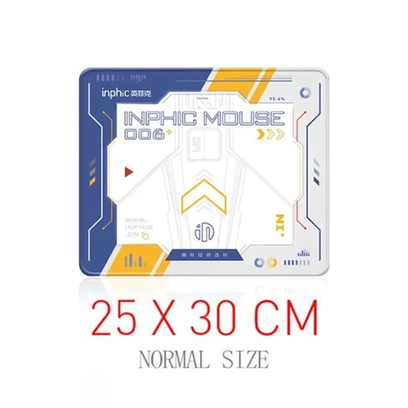 Polham 25X30 cm Kaymaz Tabanlı Yıkanabilir Kalın Mousepad, Ultra Konforlu Doğal Kauçuk Mouse Pad - 5