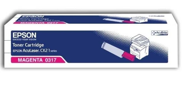 Tonersepeti Epson CX21-C13S050317 Orjinal Kırmızı Toner