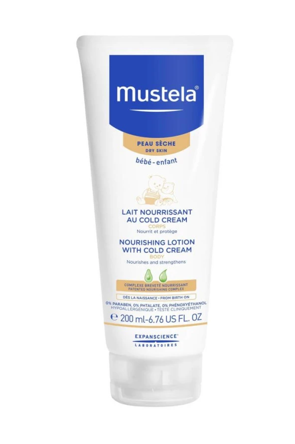 Mustela Nourishing Lotion With Cold Cream 200 ml