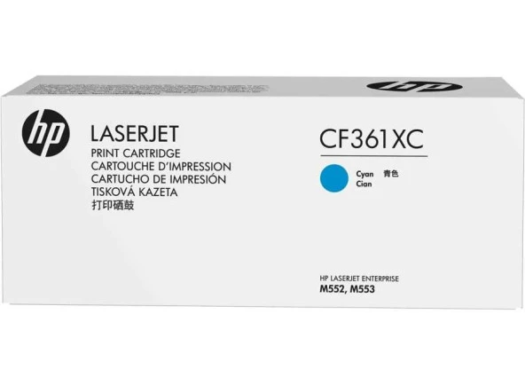 Tonersepeti Hp 508XC-CF361XC Mavi Orjinal Toner Y.K