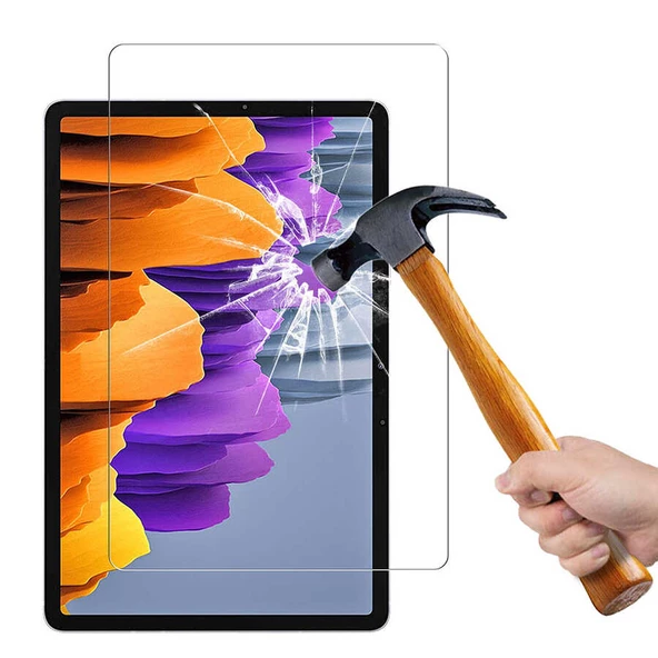 Galaxy Tab S7 T870 Zore Tablet Temperli Cam Ekran Koruyucu - 3