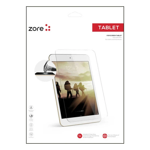 Apple iPad 2 3 4 Zore Tablet Blue Nano Ekran Koruyucu