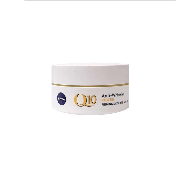 Nivea Q10 Kırışıklık Karşıtı Power Sıkılaştırıcı Gündüz Bakım Kremi SPF15 50ml