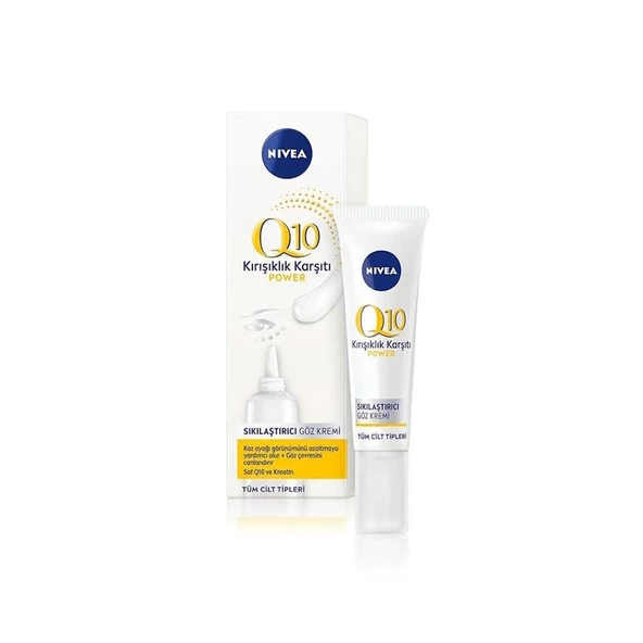 Nivea Q10 Kırışıklık Karşıtı Power Sıkılaştırıcı Göz Kremi 15ml