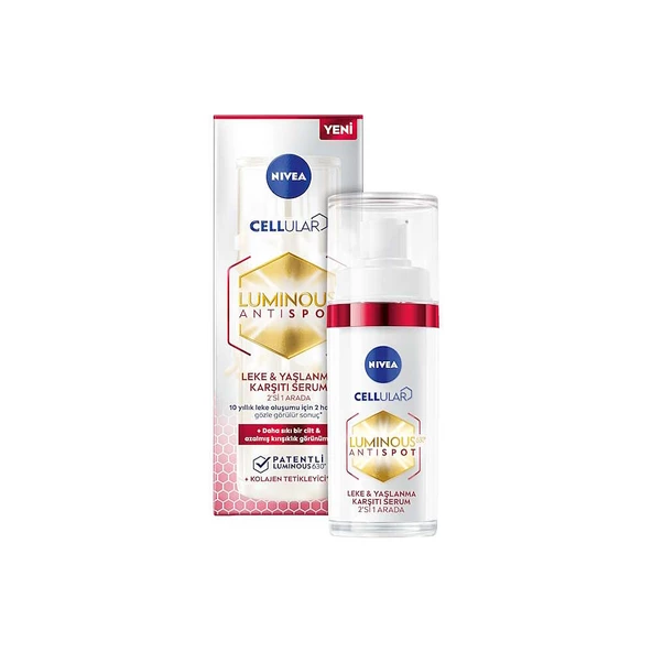 Nivea Cellular Luminous 630 AntiSpot Leke ve Yaşlanma Karşıtı Serum 30ml
