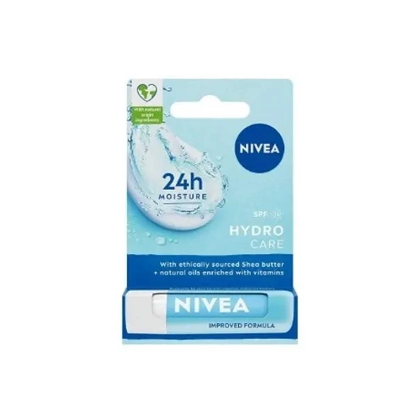 Nivea Hydro Care Dudak Bakım Kremi SPF15 4.8g ürün görseli