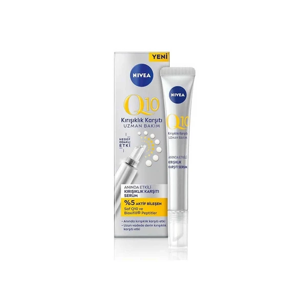 Nivea Q10 Kırışıklık Karşıtı Uzman Bakım Serumu 15ml ürün görseli