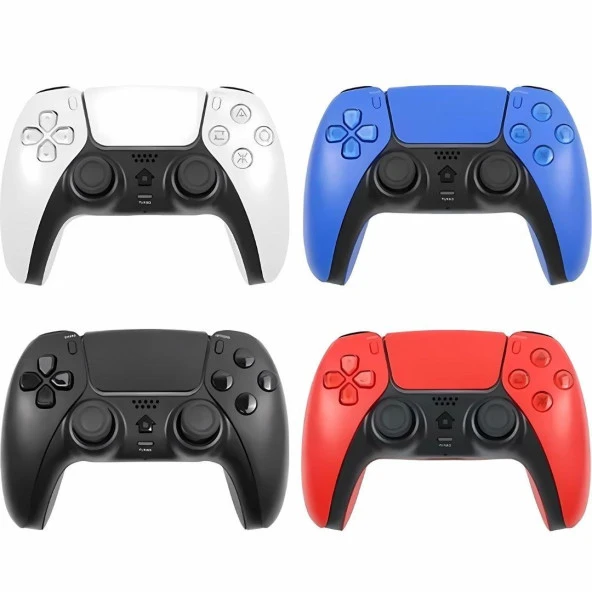 Cosmostech PLAYX PS4 ,PC , Android Tv , Tv Box Mobil Uyumlu Kablosuz Controller Gamepad Oyun Kolu Mavi - Resim 3