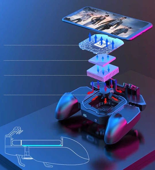 ​​Zore DL88 Mobil Game Oyun Aparatı - 8