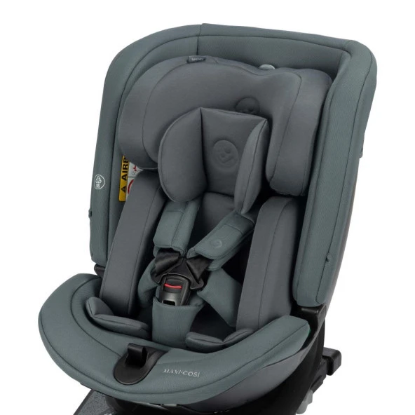 Maxi-Cosi Spinel 360 S Derece Dönebilen Yatabilen İsofix'li 0-36 Kg Oto Koltuğu Authentic Graphite - 6