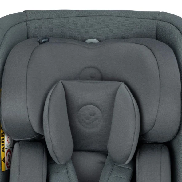 Maxi-Cosi Spinel 360 S Derece Dönebilen Yatabilen İsofix'li 0-36 Kg Oto Koltuğu Authentic Graphite - 9