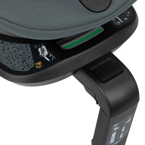 Maxi-Cosi Spinel 360 S Derece Dönebilen Yatabilen İsofix'li 0-36 Kg Oto Koltuğu Authentic Graphite - 10