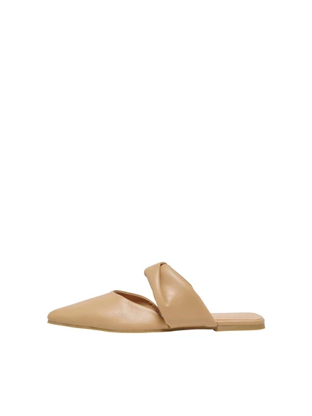 Only Minimalist Düz Sandalet - Rahat ve Şık Günlük Terlik - 3