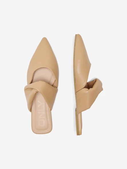 Only Minimalist Düz Sandalet - Rahat ve Şık Günlük Terlik - 2