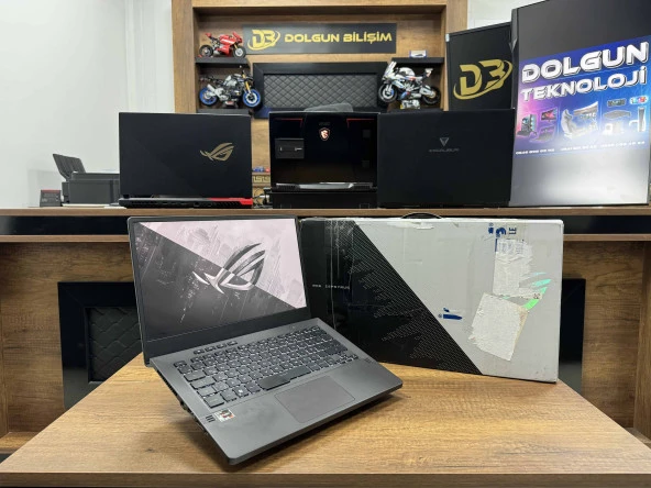 Asus ROG Zephyrus G14 GA401QC-BM206 AMD Ryzen 7 5800HS 24GB 1TB SSD RTX3050 14" FHD (İKİNCİ EL)