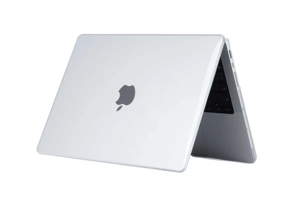 Apple Macbook 14.2' 2021 Zore MSoft Kristal Kapak - 3