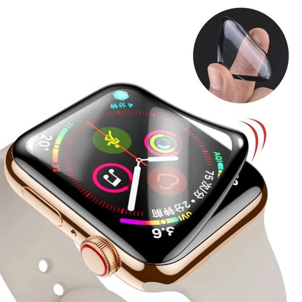 Apple Watch 7 45mm Zore PMMA Pet Saat Ekran Koruyucu - 2