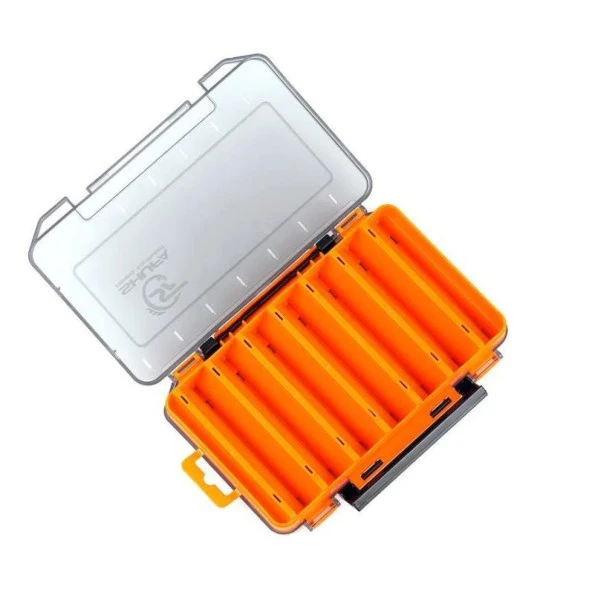 SHUFA Lure Box Çift Taraflı Lrf Yem Kutusu 105mm - Turuncu - 2