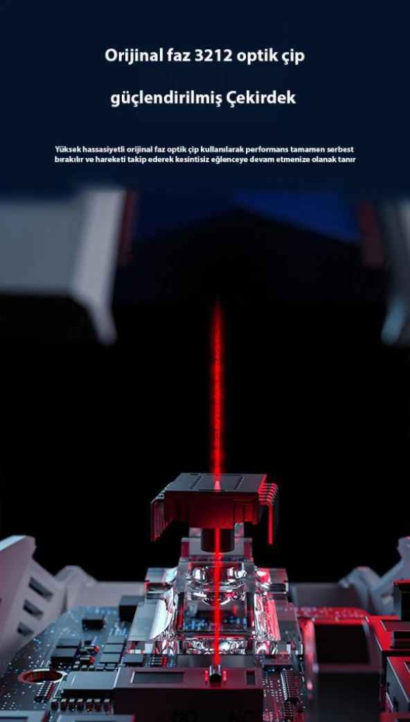 Polham 2.4G Kablosuz Şarjlı Süper Sessiz Oyuncular İçin Mouse, 6 Tuşlu 2400DPİ Gecikmesiz Mouse - Resim 2