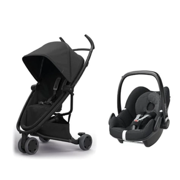 Quinny Zapp Flex Bebek Arabası / Black on Black