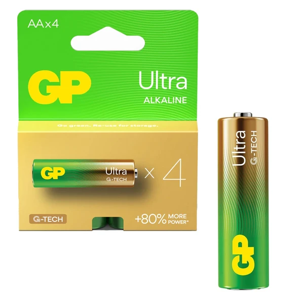 Gp G-Tech Gp-15Aueta21 Aa Kalem Pil Alkalin 4Lü Paket - 2