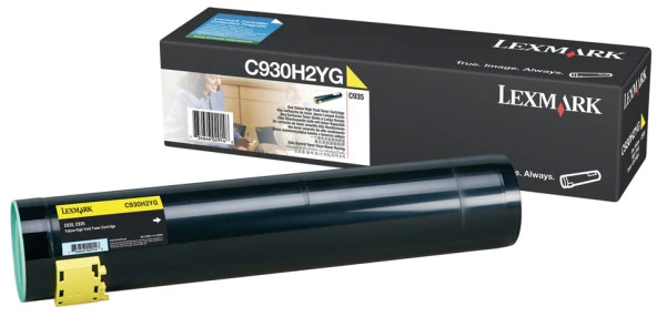 Tonersepeti Lexmark C935-C930H2YG Sarı Orjinal Toner