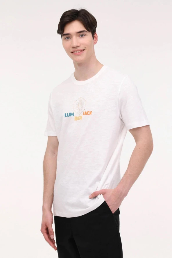 LUMBERJACK ML FOREST 11URB343-066 ERKEK TSHİRT 4FX - 2
