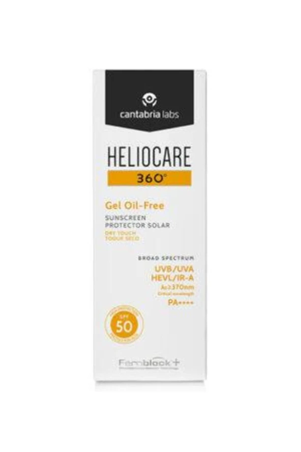 Heliocare 360 Gel Oil-Free Dry Touch SPF50 50 ml - Resim 2