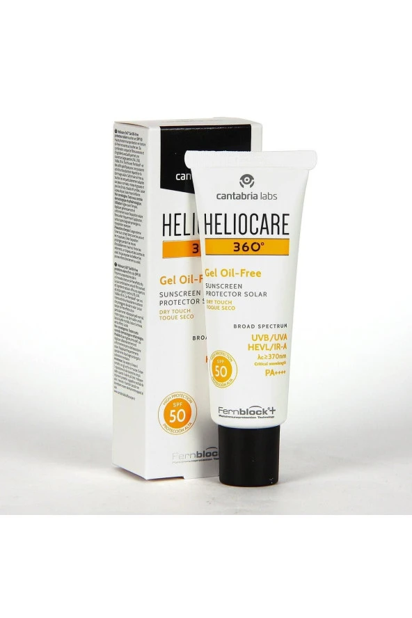 Heliocare 360 Gel Oil-Free Dry Touch SPF50 50 ml - Resim 3