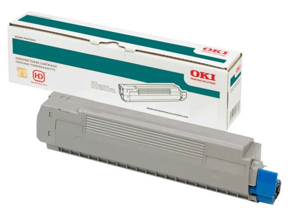 Tonersepeti Oki C5550-43324443 Mavi Orjinal Toner